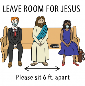 Leave room for Jesus. Family-friendly. Souderton Brethren in Christ Church. Bible based.