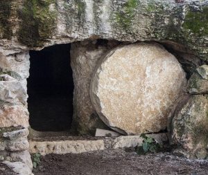 Easter sunrise service 2021 empty tomb